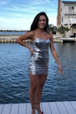 Mom ordered this for my 16 yr old. She got it... tried it on and loved it. Her big sister called her a disco ball but everyone else called her gorgeous. Thank you! - Theresa P.