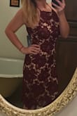 I love this dress. I was not sure how I would like it or how it would fit, but it fit perfectly. Also, shoutout to the lady on here who called out all the others who said they fit in a small that were 135 pounds and up.  They definitely are lying or suffocating for sure. So glad I went with the medium like she suggested. - Danessa S.