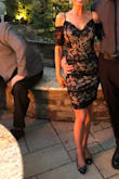 Loved this dress. Fit perfectly. I am very petite so it's hard to find clothes that fit me well. It hugged my body enough to be sexy but still very comfortable and forgiving. - Meggan K.