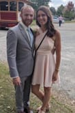Absolutely loved this dress!  Purchased for my sister in laws wedding and I got many compliments on it!  It was flowy and flirty  and very comfortable!  I only wish I had taken more pictures in it! - Kassie M.
