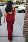 I loved this dress. I ordered a L and fit like a glove. I did have to get dressed hemmed because it was dragging and i don't wear high (tall) heels i also asked that the shoulders be taken in a bit too.  I highly recommend the dress. I felt beautiful in it. - Karen R.