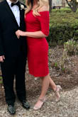 May have turned some heads with this one. Form fitting but very classy. I loved this dress! - Anna M.