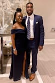 I wore this dress to two weddings recently, and received lots of compliments! I had it hemmed because I'm short, and went up a size since it's a little small in the chest area. Overall, I love this dress and can't wait to wear it again! - Natasha J.