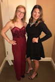 Absolutely love this dress as it continues to be a staple throughout my wardrobe year after year. The material is a bit heavy so it's definitely a winter dress, but fits in all the right places. - Allison T.