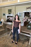 I have worn this bodysuit so much! It is so cute to dress up or wear it as a casual piece. I've worn it to a concert and then I also wore it on my honeymoon out to dinner. The off the shoulder touch makes it super sexy. - Amanda F.