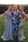 This dress fits wonderfully! The slit needs a tiny clip as it flares wide open in the wind (almost a peep show!) but otherwise, it was gorgeous and flows while walking and dancing! - Jonna A.