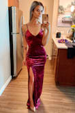 Loved everything about this dress, it's been super hard finding something that fits really well and shows off the figure without getting baggy by the end of the night. This dress was worth every penny. I wish I could wear it every day! - Alma C.