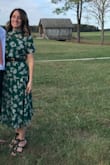 I love this dress! It fits a bit tight on the arms and chest and a bit big everywhere else, but I just added a belt and it made the dress even cuter! - Emily S.