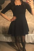 I can never find clothes online that fit me and somehow, Lulus's dresses always work. Love the material and shape of this dress! - Ashley
