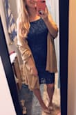 I wore this to a wedding and it was so comfortable all night long! Worked well with and without a bra, I chose to wear one just to give myself a bit more shape. Sexy but classy, love love love this dress! - Molly H.