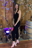 I wore this to a wedding, super easy to dress up or down. Very comfortable and good material. From the model pictures I thought would be more satin like but it was still cute and exactly the look I wanted! - Isabelle L.