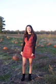 I got this as a cute outfit to wear to a pumpkin patch and take cheesy pictures and let me tell you... it did NOT disappoint. I paired it with the black long sleeve and a black pair of boots and I received SO many compliments! It was good quality as well and came in the mail within a few days. Thanks for making me fashionable. :) - Brianna A.