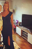 Glamorous and so comfortable. So many compliments. Very long, even in heels otherwise perfect. - Tara D.