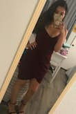 I wore this dress to a wedding this last weekend and it fit perfectly! The only thing is that if you are dancing it does tend to go up and I constantly had to pull it back down. Overall absolutely loved this dress and everyone at the wedding kept asking where I got it. Will definitely be purchasing more items from Lulus in the future! - Ariana S.