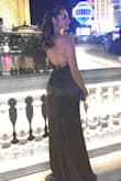 This perfect dress was only Left available with 1 size. I took the risk and bought the dress thinking it would hang off of me. Although it didn't fit perfect for ordering 2 sizes up it was almost perfect. Length on this dress was endless! I can write enough positive things about this dress. Endless compliments - Stephanie S.