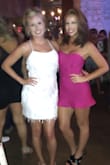 LOVED this fun backless dress for my bachelorette party!! The small hanging tassels were so fun to dance in and the strappy back was so sexy! - Amy L.