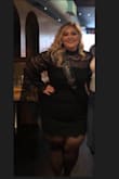 I'm very "hippy" so I was worried this wasn't going to fit. It fit perfectly! I wore it for my bridal shower and got so many compliments! - Danielle S.