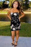 Small size was a little loose but still had a form-fit and beautiful on! Like a sheath dress but not at all sheer. Shortened it a little for petite frame, otherwise perfect! - Suparna B.