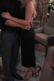 This dress is so stretchy and comfortable I love it! With the Lulus triple strap black heel it looks amazing! Perfect for weddings - Kailey L.