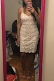 This dress was intended to be a bridal party dress but it didn't look fitted and was loose on me. - Lourdes G.