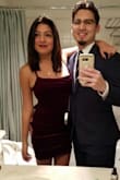 I wore this to a holiday party and it fit like a glove! The material was excellent and I received many compliments. - Lourdes G.