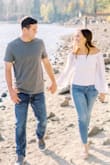 I am OBSESSED with this top! I wore it for engagement photos and it was just perfect! - Kellie S.
