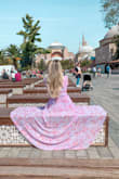 If you need to make a statement then this dress for sure would do it. I wore this dress to our trip to Istanbul & felt like a princess. - Nerzela H.