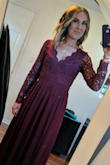 I got so many compliments and felt beautiful. I usually have issues with dresses being long enough. This was perfect. Even with heels. - Jamie B.