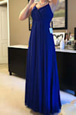 I'm usually between an M and and S at lulus. I got an M in this dress but it was far too large, I exchanged it for a different dress instead of getting a small. There was a lot of material at the chest. - Cc K.
