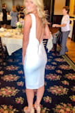 I love this dress! I took all of the advice and ordered a small (typically a medium) it fit perfectly I got SO many compliments. - Kelley M.