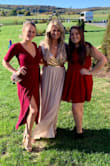 The bride chose this dress as the Maid and Matron of Honor dresses at a fall wedding and it was absolutely stunning! The fit of this dress is amazing - there's definitely extra length and I did have to get it shortened but that just means it's awesome for taller girls as well! It looked stunning in photos and I can't wait to find another reason to wear this dress. - Miranda D.