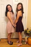 Love the color, love the fit! It was a great dress to dance in! The length was respectable and had a really pretty back. - Sandra M.