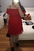 It's a little bit loose underneath my bust, but I am awkward in sizes like that so I think it would fit perfect on others! It's the perfect length, I was worried it would be a little short, but it turned out to be fine! The material is beautiful and it's such a quality dress! Very happy with it and will definitely be wearing it for my graduation ceremony! Would highly recommend. - Nicole D.