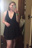 I wore this for a ball at my college. The top is a bit snug but I have a large chest so that was to be expected (I actually appreciated the snugness because it kept everything in place). Waist was perfect, really good quality material, had no issues all night. - Olivia M.
