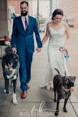 This dress is beautiful! I got it for our 1 year vow renewal but could easily be used as a wedding dress. I ordered a medium for the length. A small may have fit better so I did have to get it altered just to bring the sides in. Such a great material. Not see through at all. Highly recommend!!
Photo Credit: Melissa Bell Photography - Jessica N.