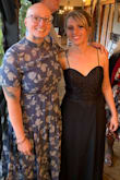 I absolutely love this dress and got so many compliments this past weekend when I wore it to a wedding! HOWEVER - if you have any chest whatsoever, order a size up! I ordered a large and typically wear a large in most dresses. My chest area fit VERY tight, while the rest of the dress fit perfectly. - Laura Y.