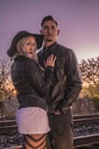 I usually get my jackets in a small, but I ordered a medium after reading reviews. The medium fits perfect. This jacket goes with so many outfits, and I always love my look when I put it on. Definitely perfect as the weather starts to cool down! - Nicole E.