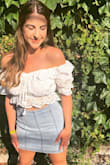 I was not a fan of the initial $70 price but the markdown makes it an absolute steal! I adore this top and it is perfect for a lot of occasions! - Mallory S.