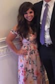 Got so many compliments on this dress. Wore it to my bff's wedding. She wanted everyone in floral. I'm super short so I had to get it altered but it was totally worth it. I was able to dance all night long comfortable. I just had to be careful about raising my arms too high because of the sleeves! - Jennifer D.