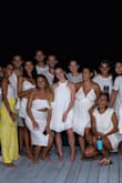 Perfect for an all white party! I wore with pasties since the back dips too low for a strapless bra. Beautiful dress! - Alison P.