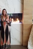I wore this dress to a wedding and received so many compliments! It was comfortable and fit me perfectly (size med). It can easily be dressed up or down - I will definitely be wearing this again! - Erin N.