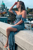 I got so many compliments on this dress- it's super cute for lots of occasions and looks good paired with a Jean jacket when it gets cooler. - Alison P.