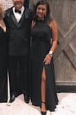 I wish I had gone with the medium, but other than that, this dress was perfect for the black tie wedding I attended! - McKenna B.