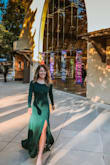 Perfect for date nights at the orchestra, or for walking around down town to turn heads!! I am a short person, so this dress runs long but with heels, I am able to get away with it if I hold up one side while I walk. - Trisha C.