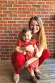 It's a wonderful jumpsuit, the material has some stretch to it so it's perfect for a night out dancing! If you are wanting it to really cling to you, I would go a size smaller. I was worried the top would slip down but I had no issues at all with it! I will now be ordering this in black as well! - Savannah W.