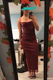 Super flattering. I'm very small chested and it would definitely look better on a girl with a tad more bust! Overall super cute. - Lindsay C.