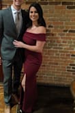 I ordered a large based on measurements but I found this dress is quite stretchy and heavy so it hung a bit loose. I had to get it taken in and significantly shortened but it was totally worth the high price of alteration - Yana M.