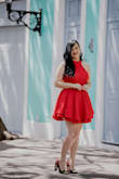 It's a little big up top and too short, the fabric is a little different, but it is perfect - JESSICA E.