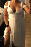 I love this dress so much. I purchased this for my bridal shower and it fits like a glove, is so flattering, and it's just really pretty!! - Merita H.