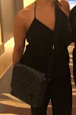 I initially got the a S but it was a little tight in the butt area so I exchanged it for M. It fit perfectly. The material is soft and very comfy. - Ophelia L.